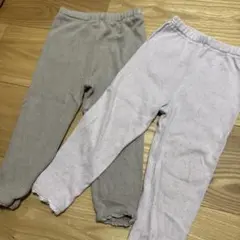 petit main レギンス★2枚セット 90cm