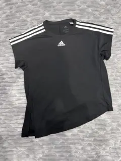 adidas レディース Tシャツ OTサイズ（ブラック）