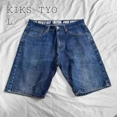 KIKS TYO デニムハーフパンツ L ブルー ストリートのサムネイル