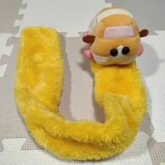 モルカーぬいぐるみマフラー　もこもこもふもふハムスタークルマ