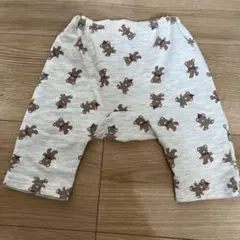 トップバリュ　クマ柄ボトムス 75cm