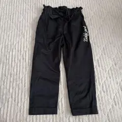 ZIDDY 黒 長ズボン ウエストリボン付きのサムネイル