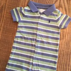 【値下げ！】ラルフローレン ポロシャツ風ロンパース