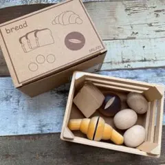 ミラン おままごとセット パン たまご 木箱付き