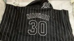 千葉ロッテマリーンズ　フード付きタオル　廣畑敦也