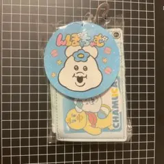 ドンキ限定　んぽちゃむ&きみまろ コインケース付きパスケースのサムネイル