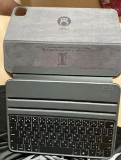 HOU iPad キーボードケース グレー 即購入⭕️ 最終値下げ！