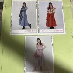 櫻坂46小田倉麗奈 ヒキ 生写真 3枚セット