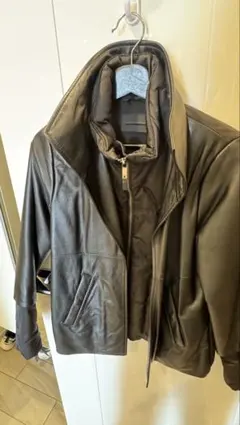 DIESEL BLACK GOLD レザージャケット 38黒