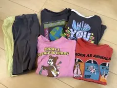 キッズ服 Tシャツと長袖シャツセット 100cm~