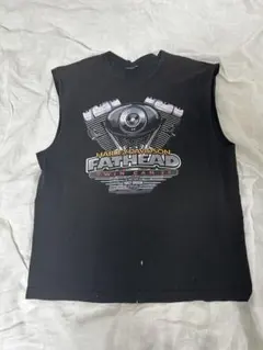Harley-Davidson ノースリーブTシャツ FATHEAD 希少