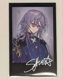 にじさんじ Dytica 2周年 チェキ カード レア R 星導ショウ サイン入