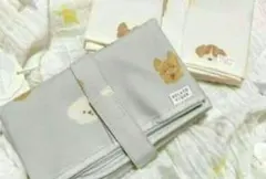 【新品】gelato pique　メレンゲドッグ柄おむつシートマット ブルー