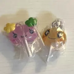 たまごっち カラフルキャンディーチャーム　ふらわっち めめっち セット