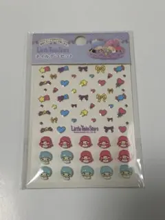 サンリオ　ネイルシールデコセット　リトルツインスターズ　キキララ