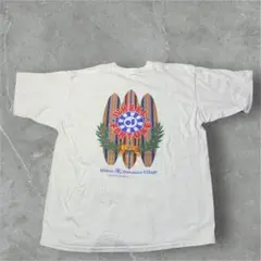 フルーツオブザルームHilton Hawaiian Village Tシャツ白L
