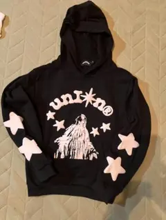 333union ブラック パーカー S