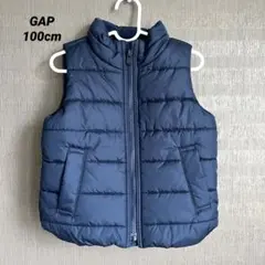 GAP ネイビー ダウンベスト 100cm