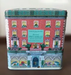 フォートナム＆メイソン オルゴール付きのクッキー空缶