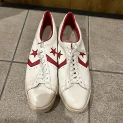 CONVERSE ALL STAR ビンテージ　レザー　bigサイズ　オリジナル