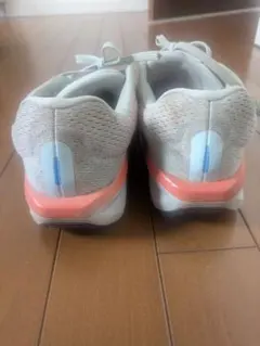 NIKE⭐️ランニングシューズ グレー/ピンク メッシュ