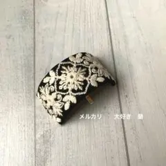 インド刺繍リボン ヘアアクセサリー