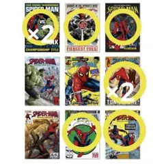ハッピーくじ スパイダーマン ポスター 8枚セット MARVEL ハッピーくじのサムネイル