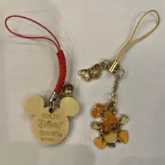 東京ディズニーリゾート ミッキー&ドナルド ストラップセット
