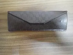 GUCCI メガネケース ダークブラウン GG柄 - メルカリ