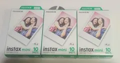 FUJIFILM instax mini (有効期限2027年11月x3)
