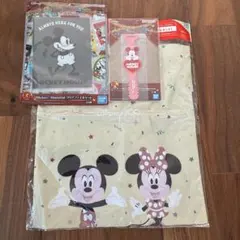ディズニー 一番くじ 、景品、ミッキー＆ミニー グッズセット