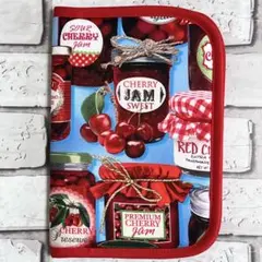❣️輸入生地❣️Cherry Hill ❣️チェリー瓶❣️クッションマルチケース