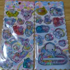 正規品　あわわちゃん　キラうさツインズ　ウォーターインシール　かおりつき