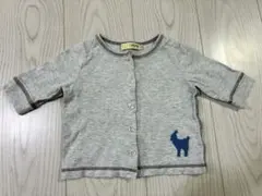 90 FOTO 七分袖 ティンカーベル Tシャツ 前開き 前ボタン カーディガン
