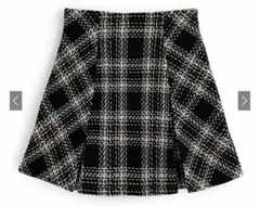 GRL インパン裏地付きツイードチェックミニスカート［tu891］