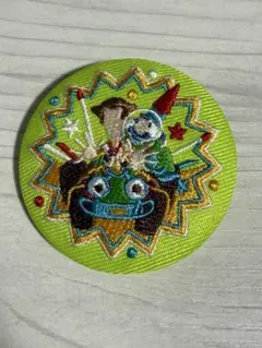 トイストーリー ディズニー刺繍缶バッジ