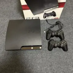 PS3 120GB 本体 純正コントローラー2個 充電器 箱付き ジャンク