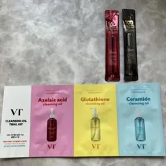 VT クレンジングオイル3種➕CICA リードルショット レッド➕ブラック 3点