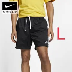 ナイキ メンズ ウーブン ハーフ ショート パンツ ブラック L