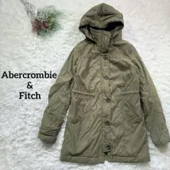 【Abercrombie & Fitch】モッズコート カーキ ボア S訳あり