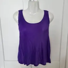 【美品】プリーツプリーズ タンクトップ 美品 PLEATS PLEASE プリーツプリーズ タンクトップ 紺ヘリンボーン 美