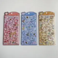 正規品　うるちゅるポップシール　ベビー　キティ　シナモン　ポムポムプリン