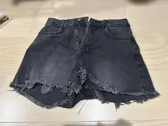 値下げ中!! H&M デニムショートパンツ(ダークグレー)