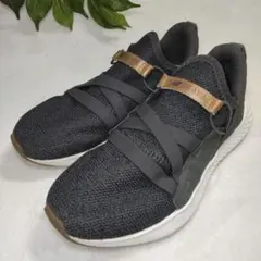 【良品】new bαlαnce/ランニングシューズ/グレー/灰色/23.5cm