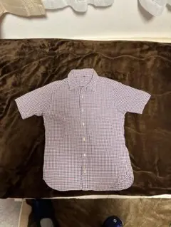 赤 チェック シャツ