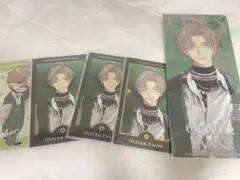 エデン組 ４周年 ミニクリアファイル トレカ チェキ風カード オリバー・エバンス