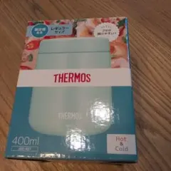 サーモス 真空断熱 スープジャー ポット 保温弁当 400ml ミント