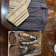 メンズ浴衣セットと下駄