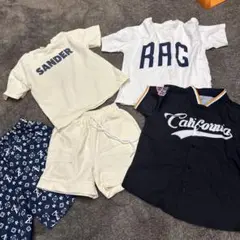 SANDER RAG Tシャツとショートパンツセット