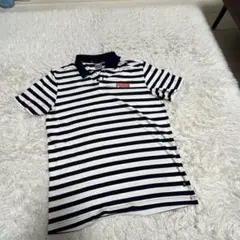 希少】トミー ネイビー ポロシャツ メンズ NY 前面背面ロゴ - メルカリ
